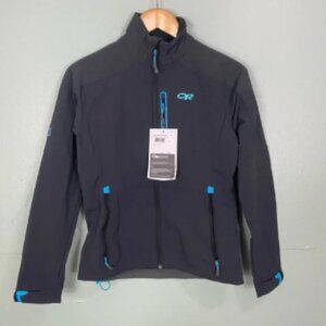 Outdoor Research Circuit‎ Jacket Black Blue Sz Small Women’s
